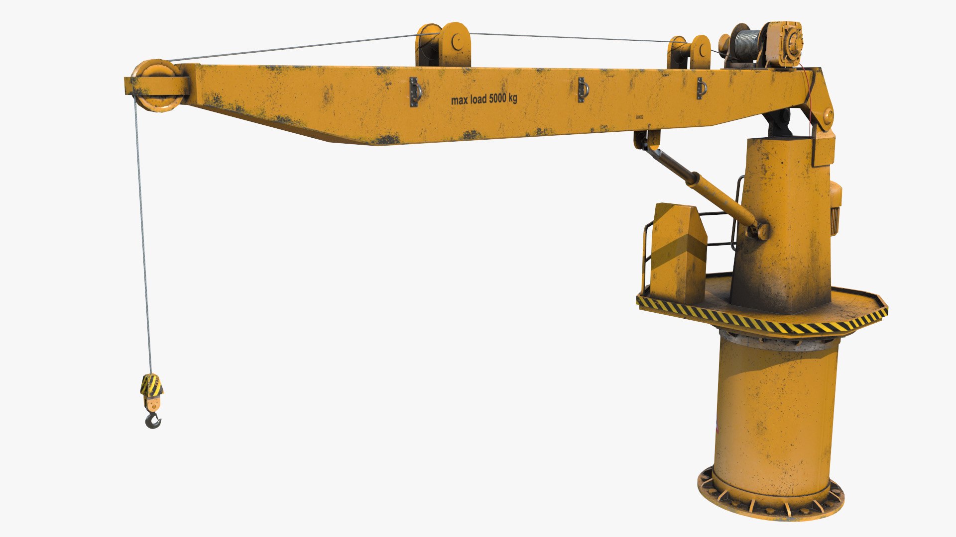3D Davit Model - TurboSquid 1467749