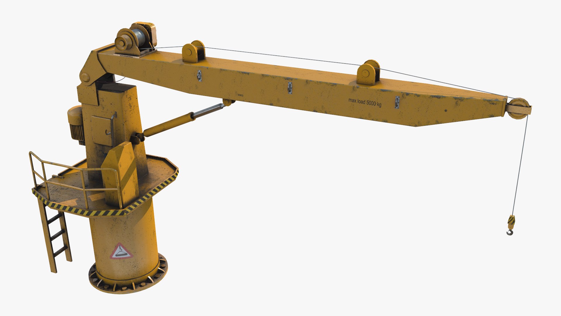 3D Davit Model - TurboSquid 1467749