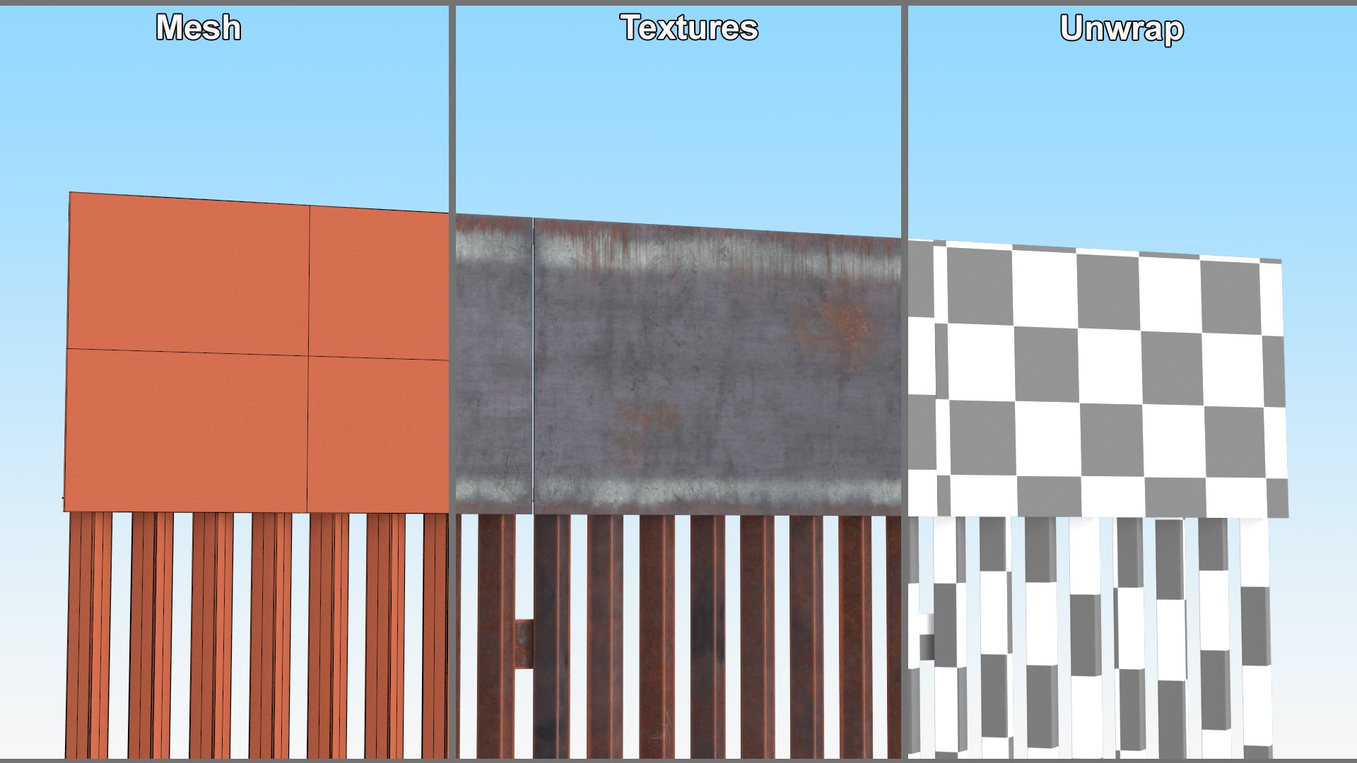 Fences Collection 3D model https://p.turbosquid.com/ts-thumb/jg/isRDIK/ls/fencescollection3dmodel015/jpg/1672116749/1920x1080/fit_q87/3d036beb177e58596e59b54ae086f5560841ee1f/fencescollection3dmodel015.jpg