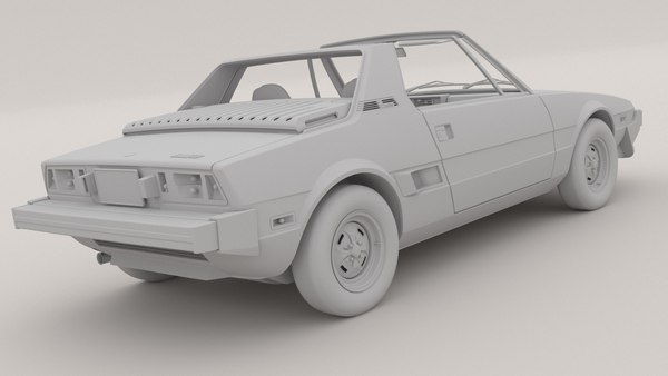 Fiat x19 1500 1978 Bertone 3D model - TurboSquid 1837097
