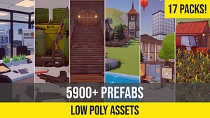 Low Poly Asset Bundle 3D