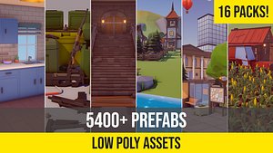 Low Poly Asset Bundle 3D