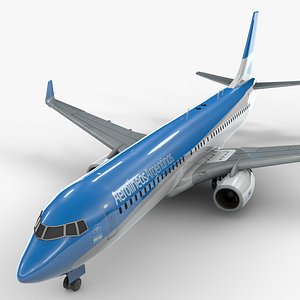boeing 737-8 aerolineas argentinas 3D model