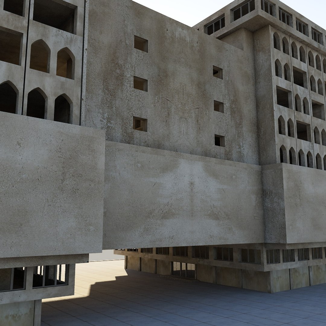 Arabic Building 3D Model - TurboSquid 1226478