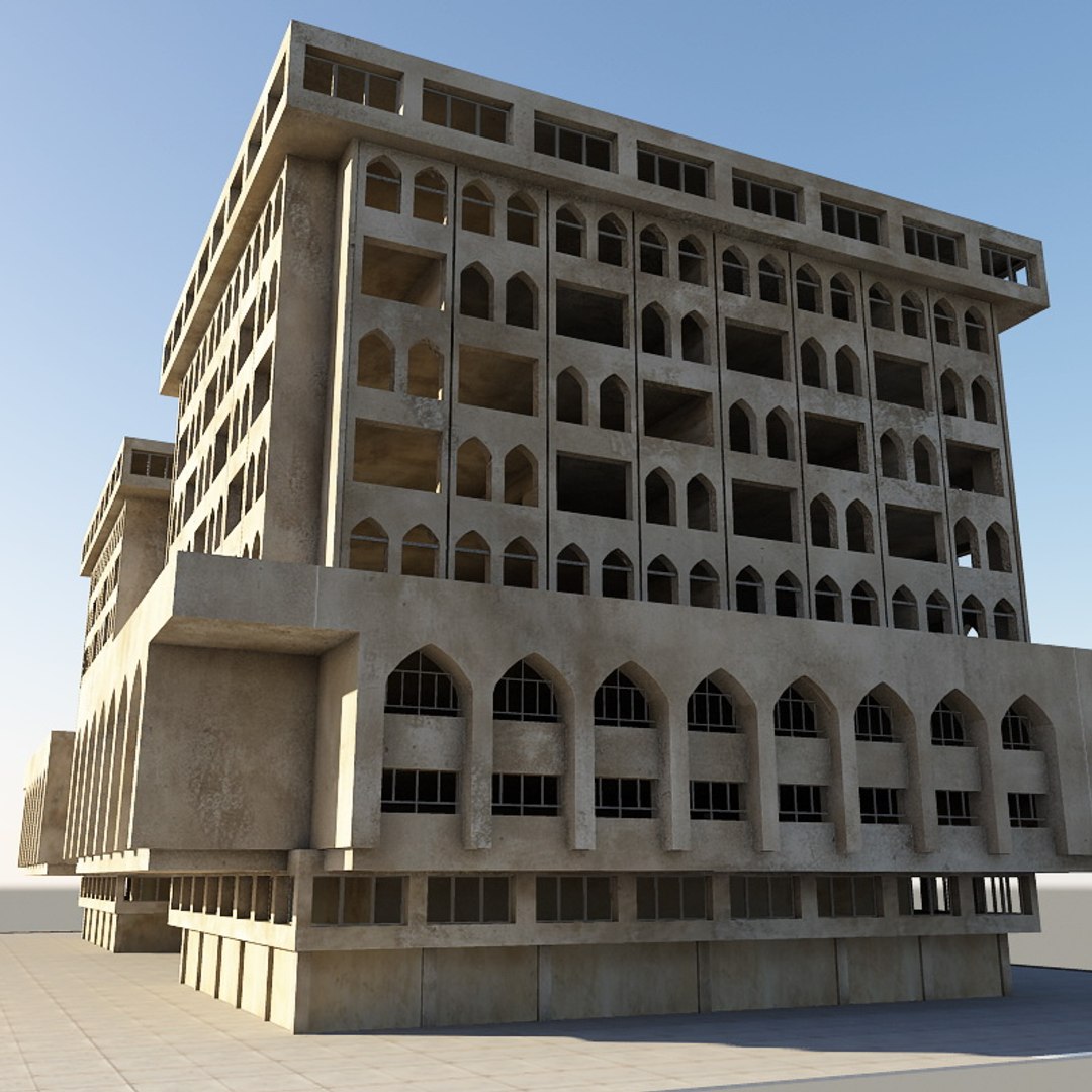 Arabic Building 3D Model - TurboSquid 1226478