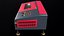Industrielle Lasergravurmaschine Lowpoly PBR