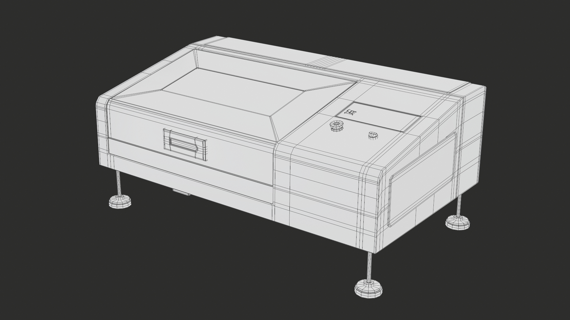 Industrial Laser Engraving Machine Lowpoly PBR model https://p.turbosquid.com/ts-thumb/jg/rxTZ5G/Ja/00/png/1630791732/1920x1080/turn_fit_q99/84b7c7d7f36dc0ffbf24aad20a659aaab2d67599/00-1.jpg