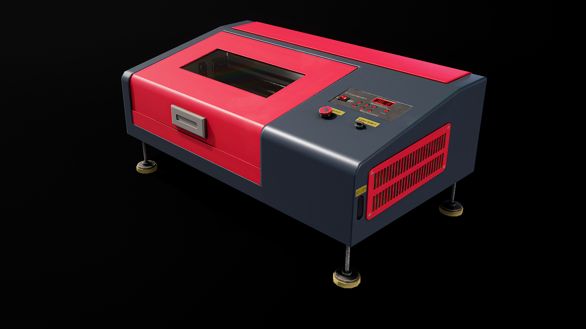 Industrial Laser Engraving Machine Lowpoly PBR model https://p.turbosquid.com/ts-thumb/jg/rxTZ5G/fm/00/png/1630791273/1920x1080/turn_fit_q99/de8bf868110e53ead6f3376f89ee2c6941dc8d2d/00-1.jpg