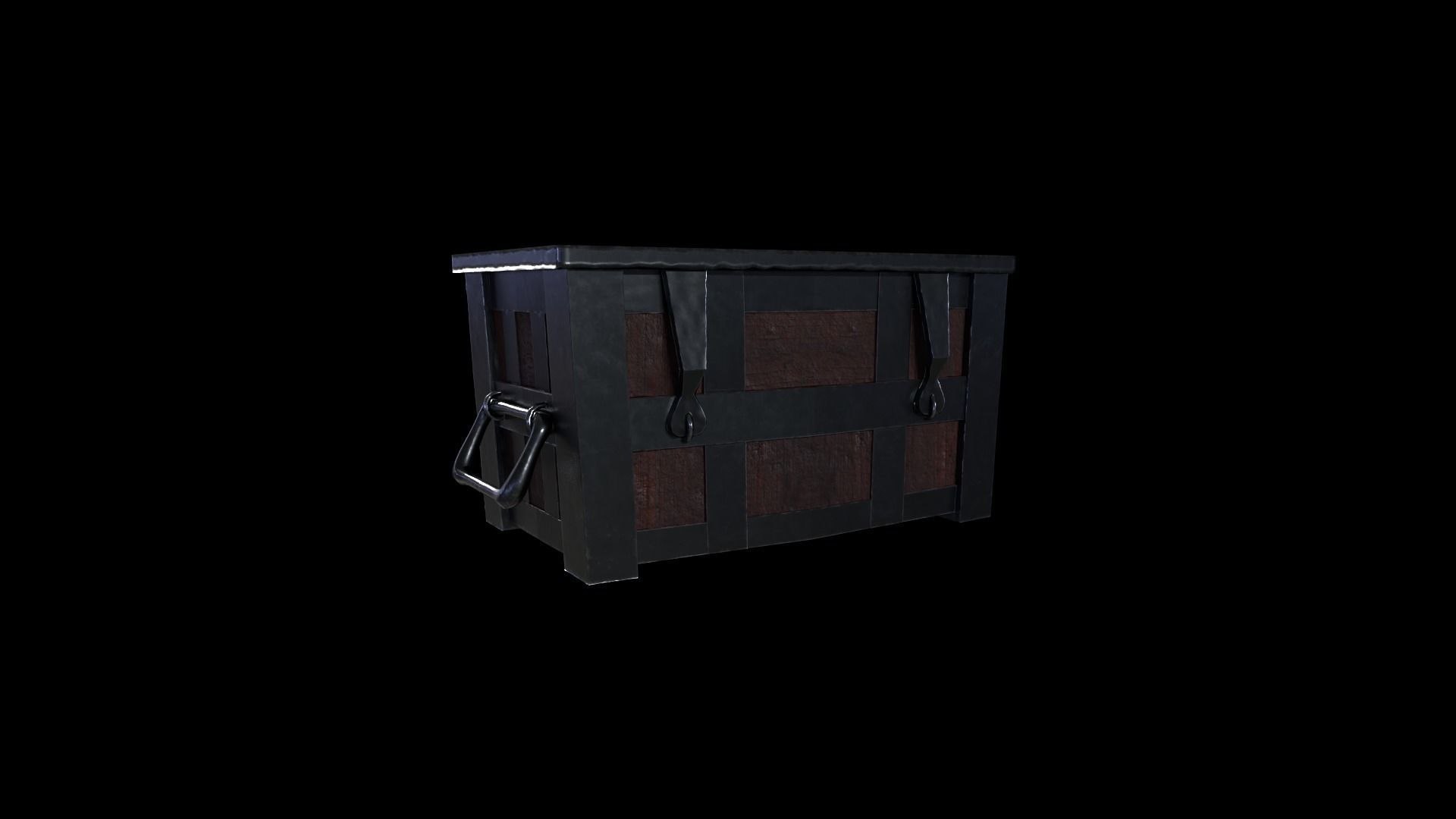 3D Chest Game Ready Low Poly PBR 3D Model - TurboSquid 2183008