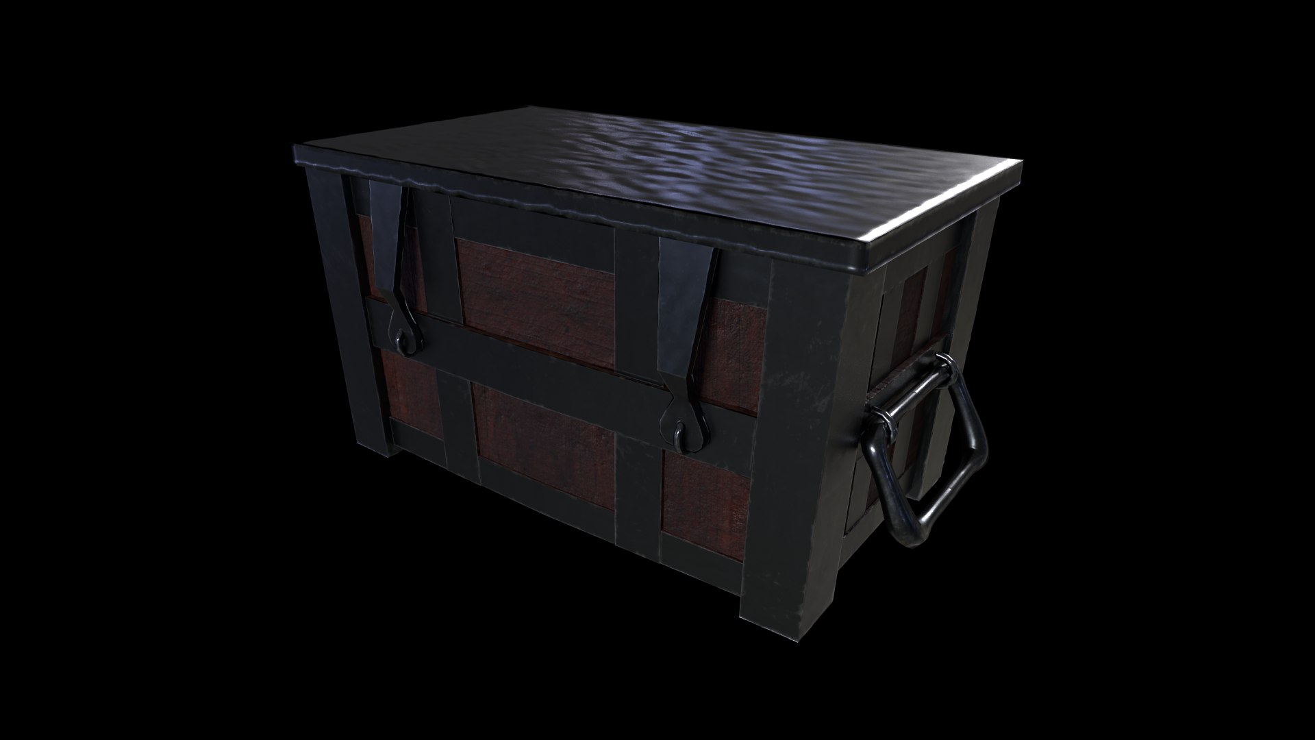 3D Chest Game Ready Low Poly PBR 3D Model - TurboSquid 2183008