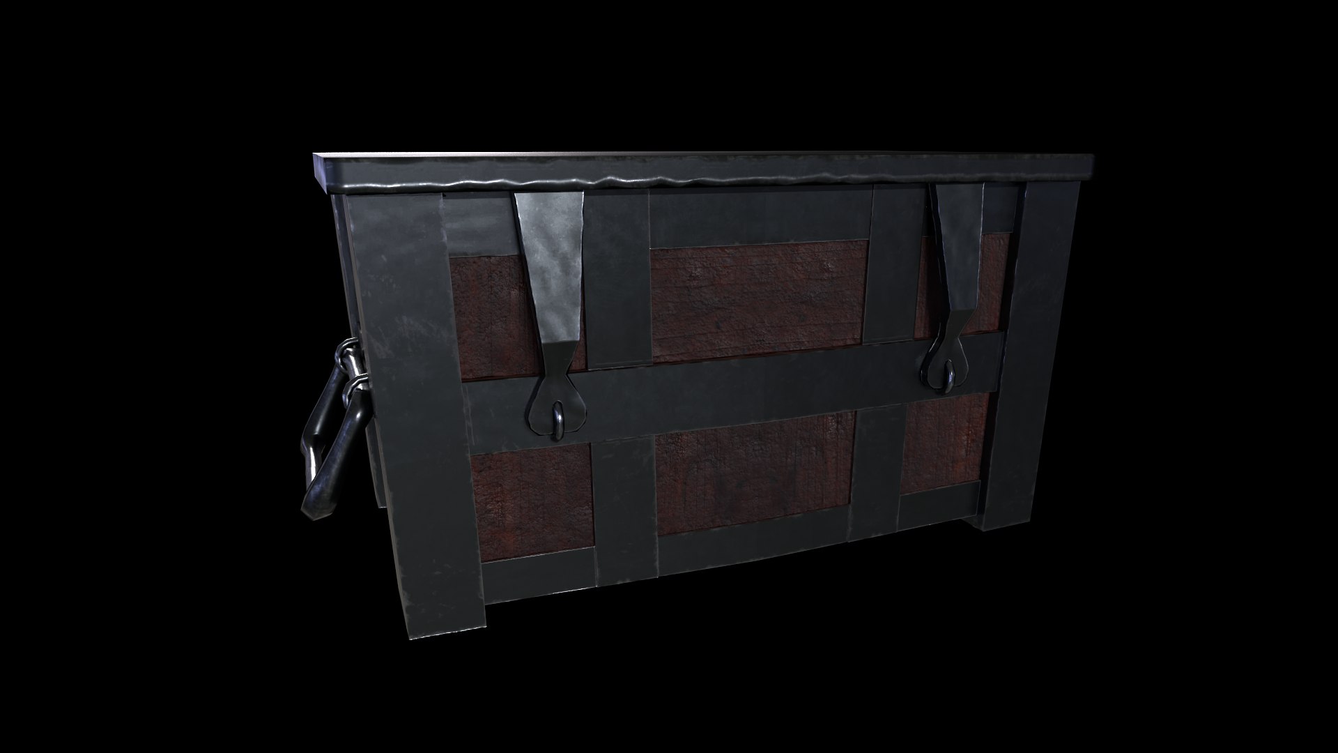 3D Chest Game Ready Low Poly PBR 3D Model - TurboSquid 2183008