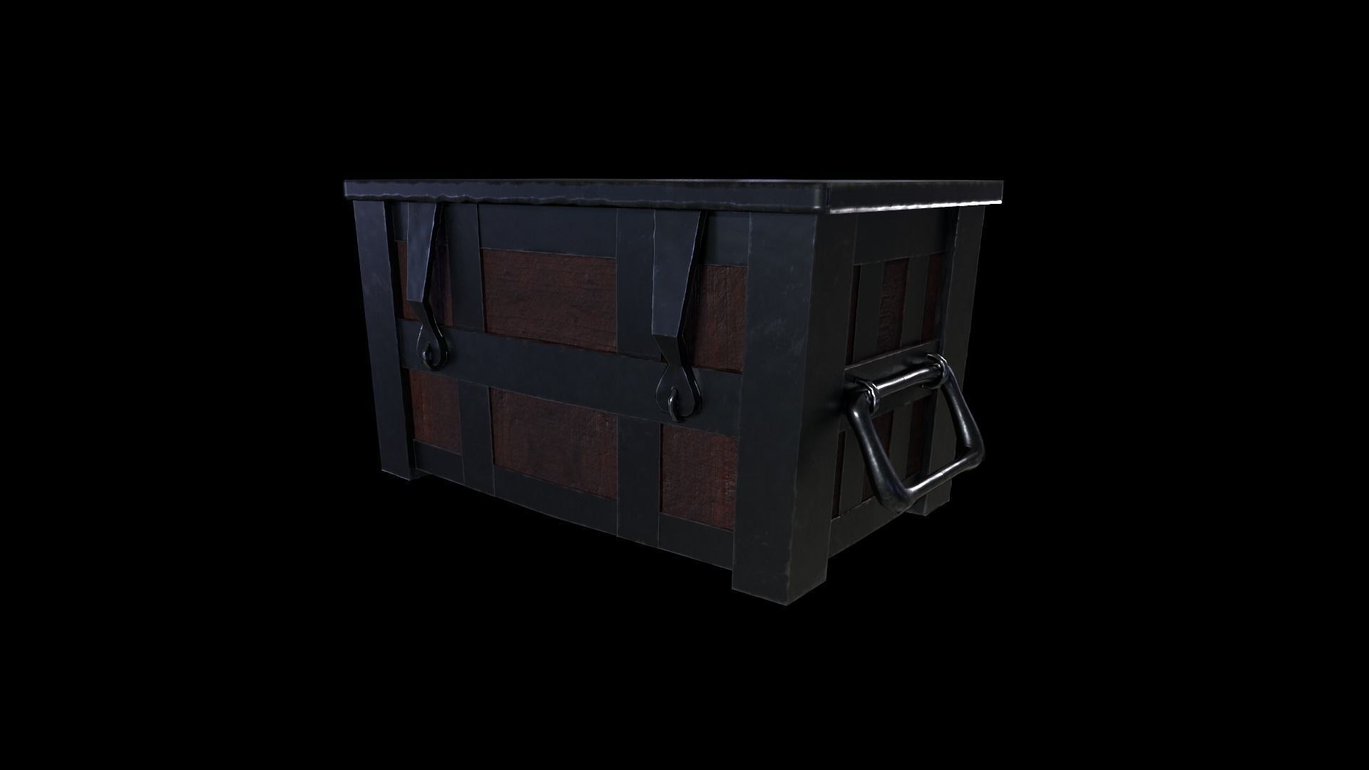 3D Chest Game Ready Low Poly PBR 3D Model - TurboSquid 2183008