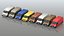 8 minibus van 3d model