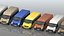8 minibus van 3d model