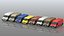 8 minibus van 3d model