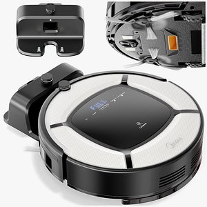 Robot vacuum cleaner 3D