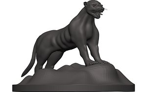 3D Florida Panther model