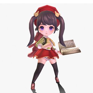 3D Casual RPG Character - 37 Ru-ara
