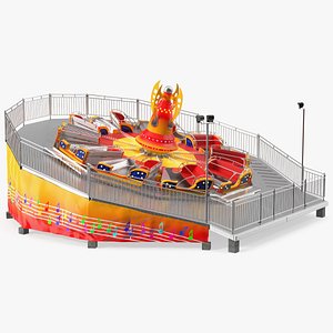 Flat Ride Attraction