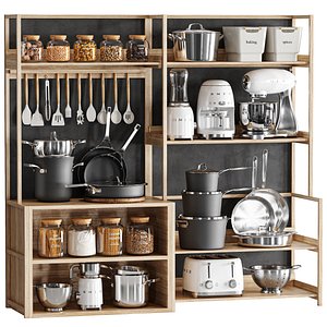 kitchen accessories090 3D model