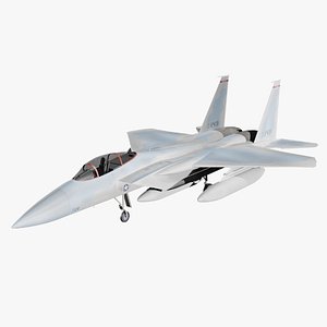 3D Modern Fighter Jet F-15