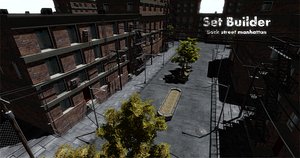 Set Builder: Back street Manhatten