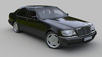 Mercedes Benz S Class W140 S600