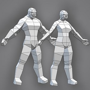 Low Poly Orcs