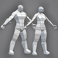 Low Poly Orcs