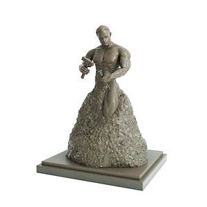 Man Bodybuilder Statue