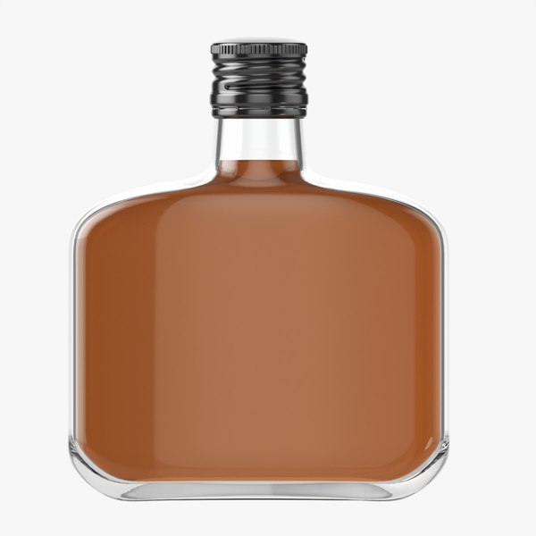 3D Whiskey bottle 22