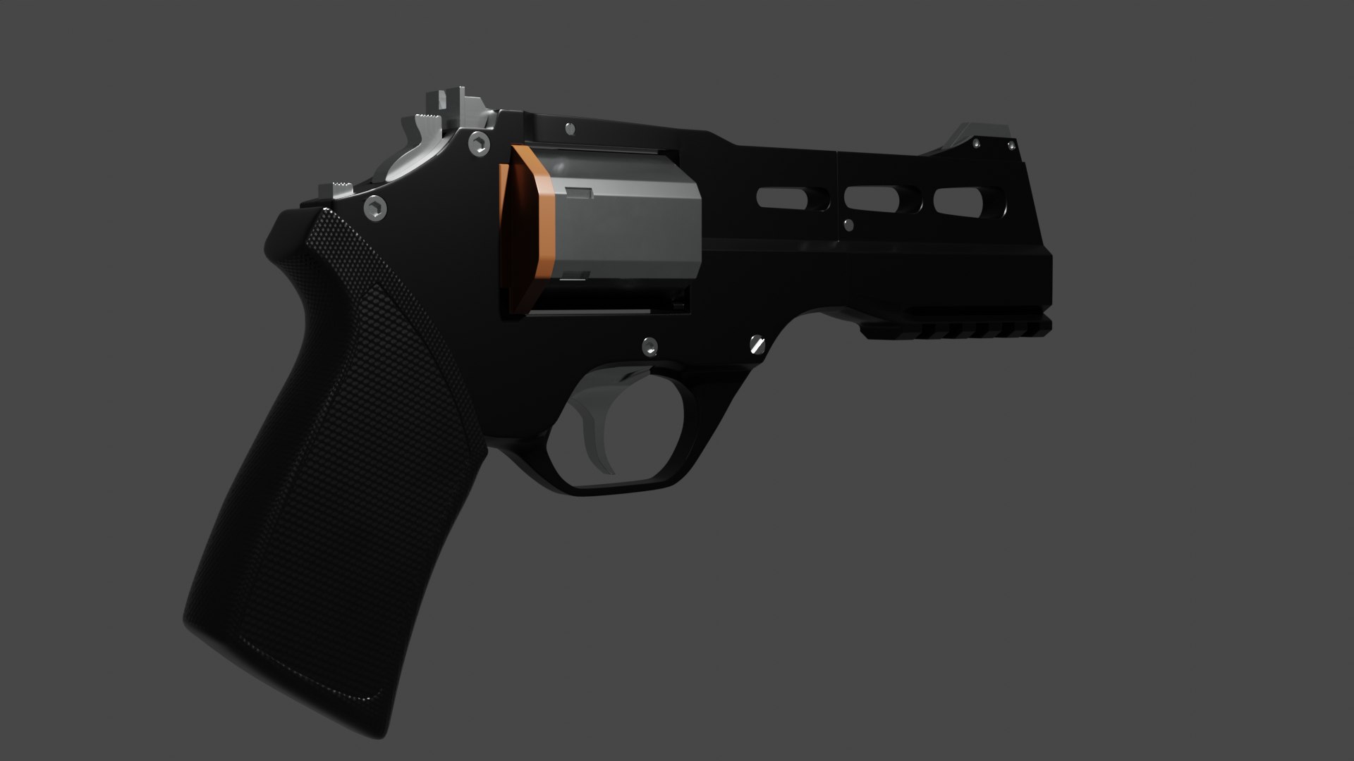 3D Model Rhino Revolver - TurboSquid 2154667