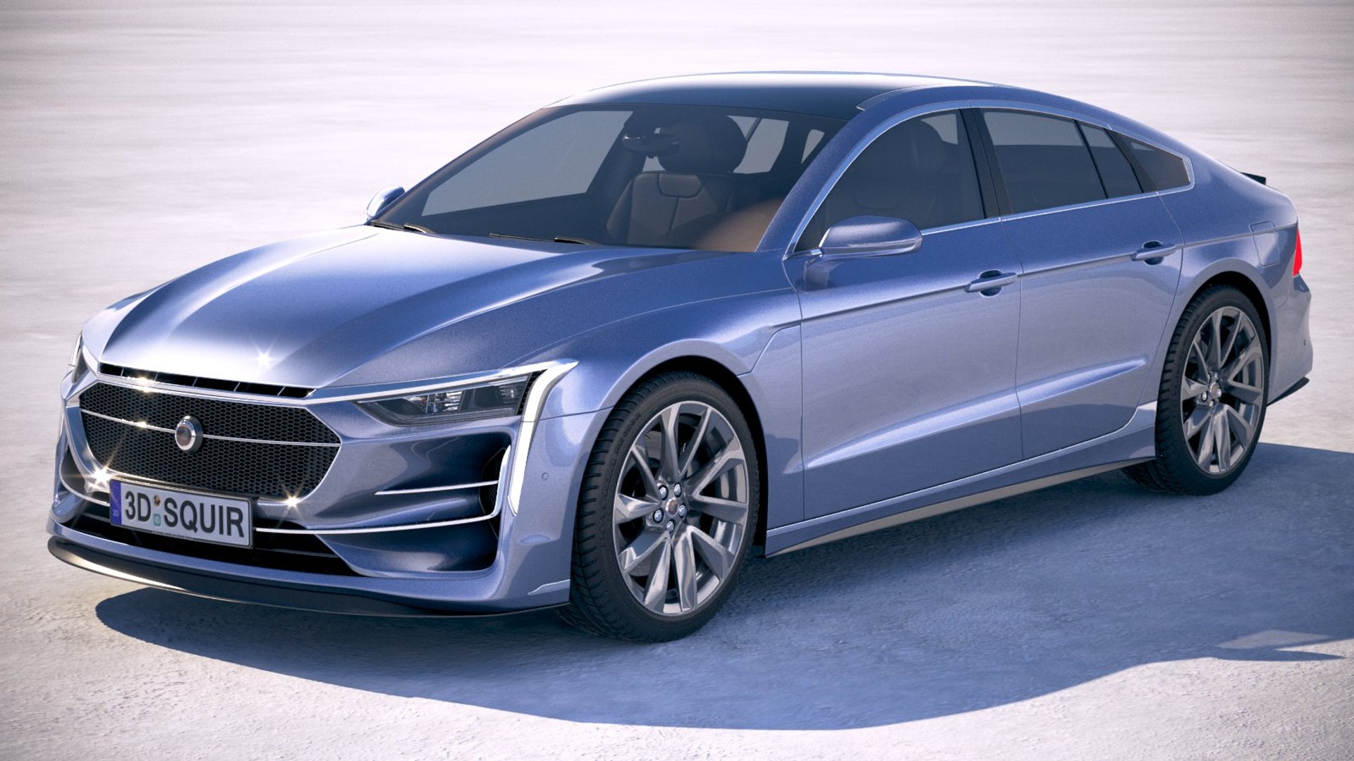 Generic sedan 2020 3D model - TurboSquid 1451196