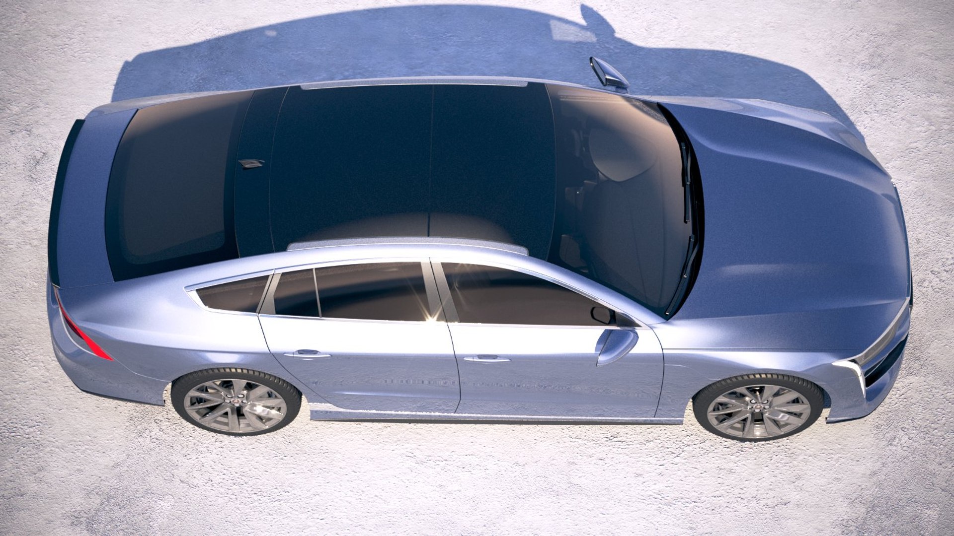 Generic sedan 2020 3D model - TurboSquid 1451196