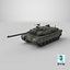 K2 Black Panther Tank Dirty