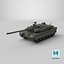 K2 Black Panther Tank Dirty