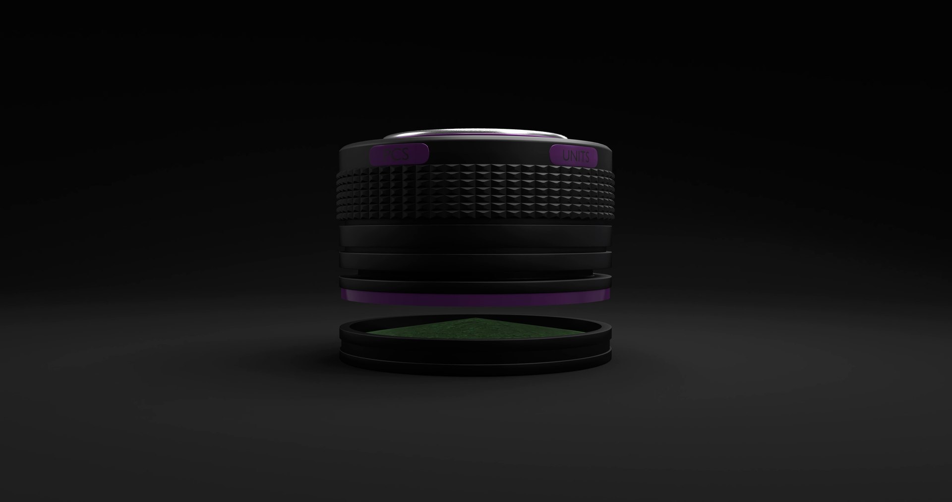 Classic Digital Herb Crusher 3D https://p.turbosquid.com/ts-thumb/jh/O6KeXz/Xl/render10/png/1759685493/1920x1080/fit_q87/63b09c451eb69fff8c4485e826699961153a358c/render10.jpg