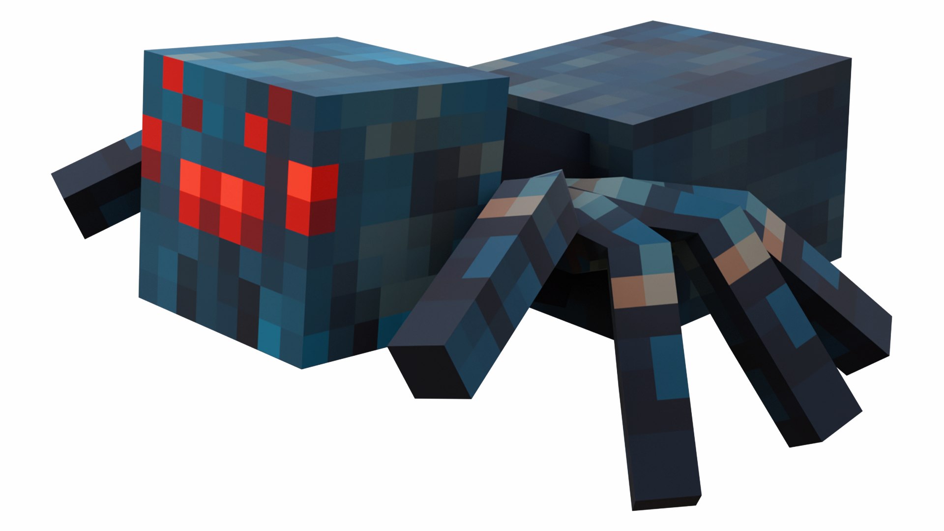 Minecraft Spider and Cave Spider Rigged 3D Model Bundle Game Ready 4K PBR 3D model https://p.turbosquid.com/ts-thumb/jh/TPucBa/0V/cavespider_1/png/1789088386/1920x1080/fit_q87/f984a780c2681bc13d0d6979fbef847c26c972c0/cavespider_1.jpg