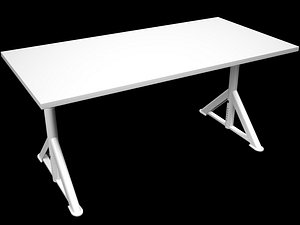 IKEA IDASEN desk 3D