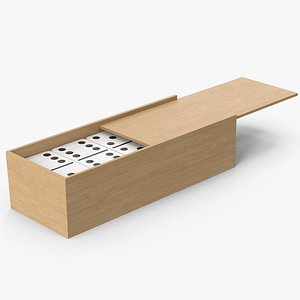 3D model Opened Domino Box
