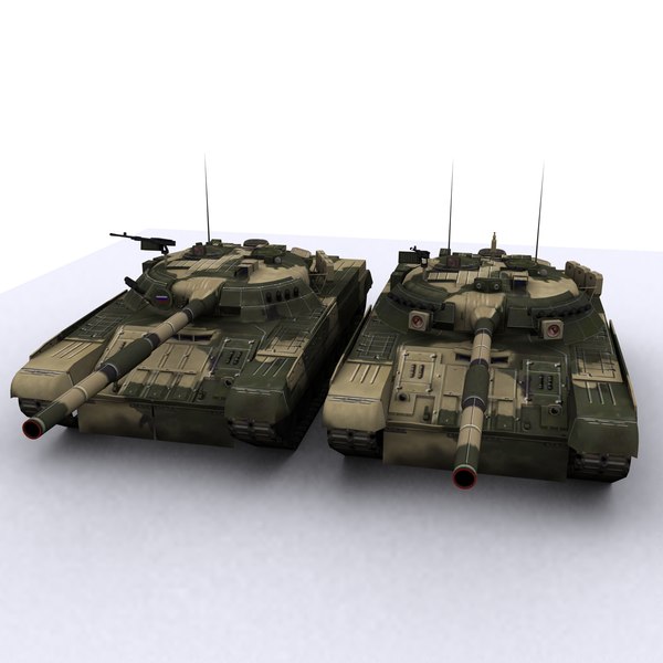 T-80U＆T80UK3Dモデル - TurboSquid 580725