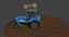 3D isometric mt3 tractor model