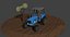 3D isometric mt3 tractor model
