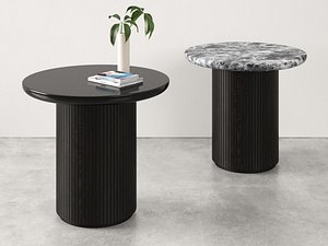 moon lounge table gubi 3D model