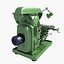 industrial equipment lathe 3D model