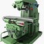 industrial equipment lathe 3D model