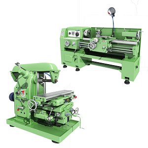 Collection of industrial equipment