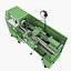 industrial equipment lathe 3D model