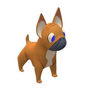 French Bulldog 3D
