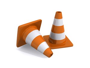 traffic cone 3D